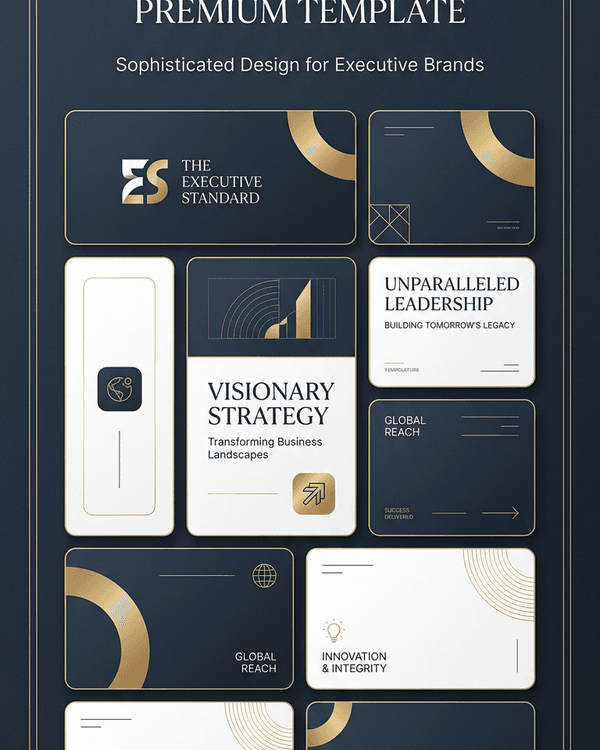 Plantilla de sitio web estilo corporativo premium